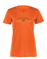 San Mateo HS Football Laces - Womens Performance Shirt