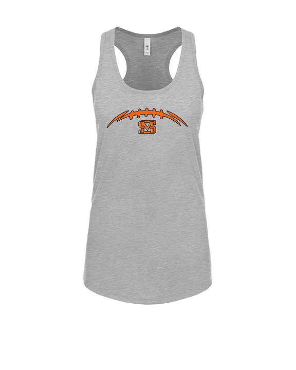 San Mateo HS Football Laces - Womens Tank Top
