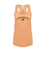 San Mateo HS Football Laces - Womens Tank Top
