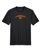 San Mateo HS Football Laces - Youth Performance Shirt
