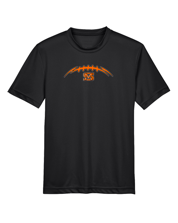 San Mateo HS Football Laces - Youth Performance Shirt