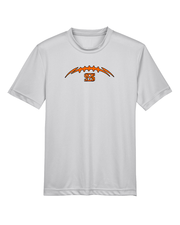San Mateo HS Football Laces - Youth Performance Shirt