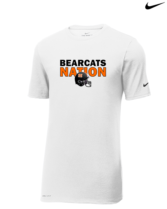 San Mateo HS Football Nation - Mens Nike Cotton Poly Tee