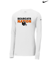 San Mateo HS Football Nation - Mens Nike Longsleeve