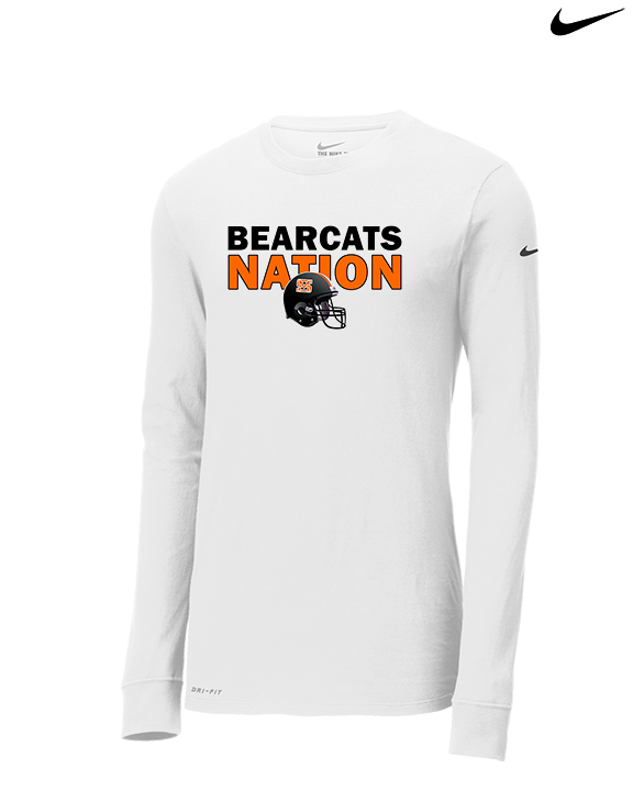 San Mateo HS Football Nation - Mens Nike Longsleeve