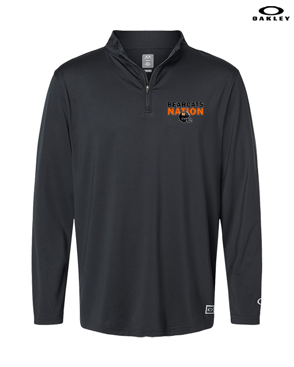 San Mateo HS Football Nation - Mens Oakley Quarter Zip
