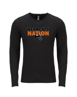 San Mateo HS Football Nation - Tri-Blend Long Sleeve