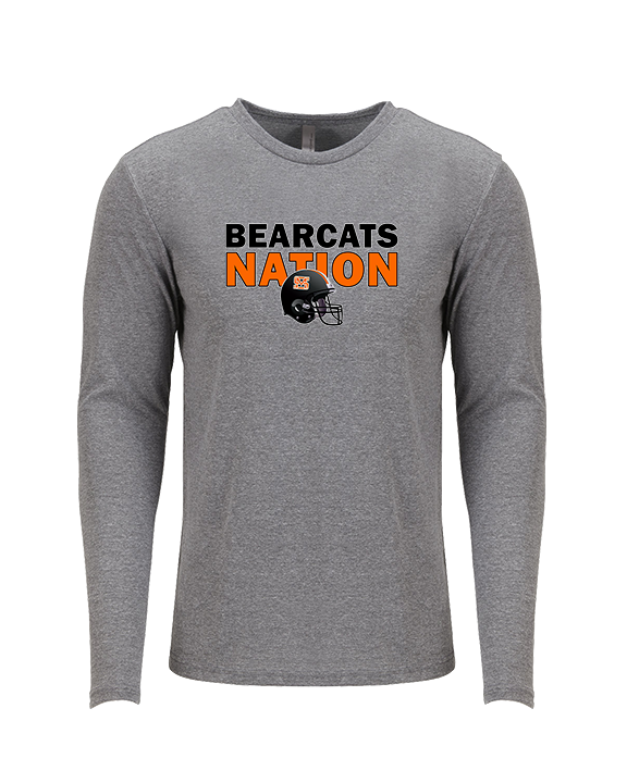 San Mateo HS Football Nation - Tri-Blend Long Sleeve