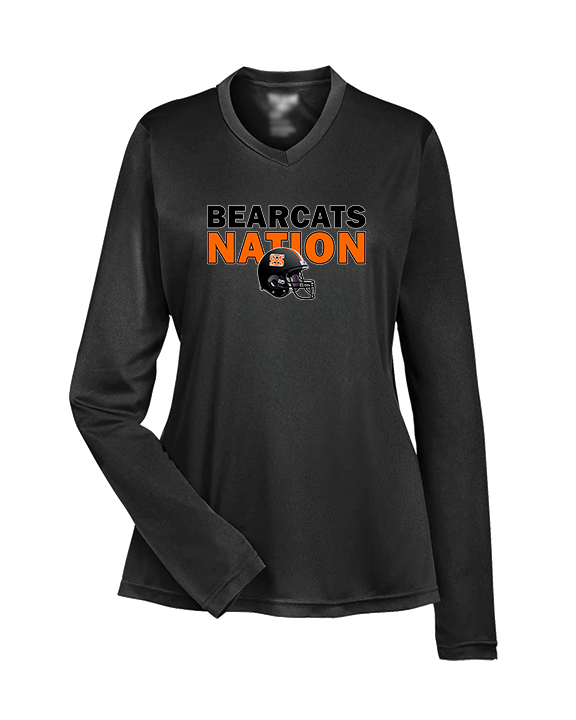 San Mateo HS Football Nation - Womens Performance Longsleeve