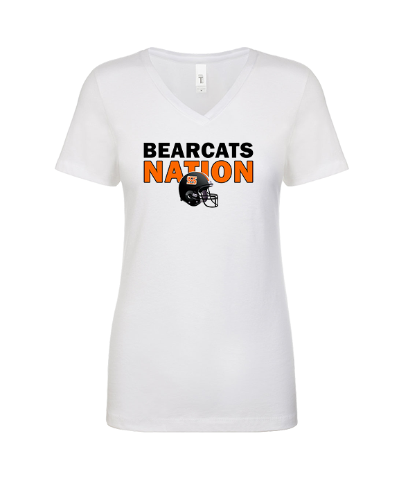 San Mateo HS Football Nation - Womens Vneck