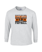 San Mateo HS Football Stamp - Cotton Longsleeve