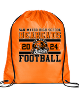 San Mateo HS Football Stamp - Drawstring Bag