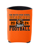 San Mateo HS Football Stamp - Koozie