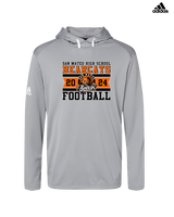 San Mateo HS Football Stamp - Mens Adidas Hoodie