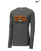 San Mateo HS Football Stamp - Mens Nike Longsleeve