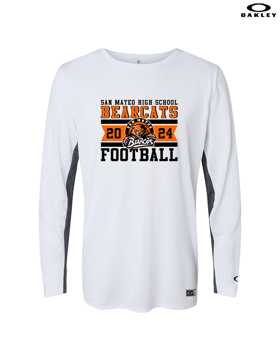 San Mateo HS Football Stamp - Mens Oakley Longsleeve