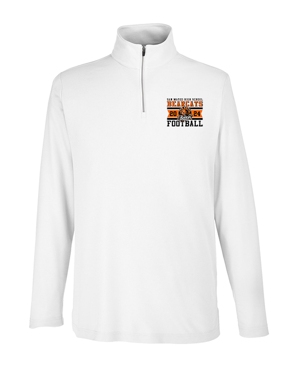 San Mateo HS Football Stamp - Mens Quarter Zip
