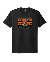 San Mateo HS Football Stamp - Mens Select Cotton T-Shirt
