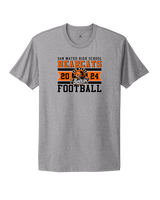 San Mateo HS Football Stamp - Mens Select Cotton T-Shirt