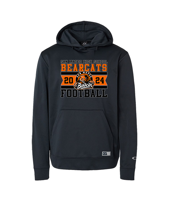 San Mateo HS Football Stamp - Oakley Performance Hoodie