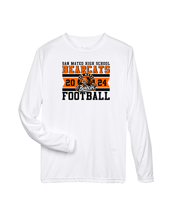 San Mateo HS Football Stamp - Performance Longsleeve