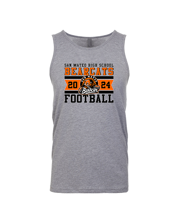 San Mateo HS Football Stamp - Tank Top