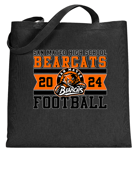 San Mateo HS Football Stamp - Tote