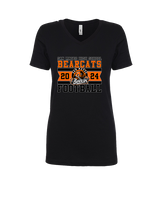San Mateo HS Football Stamp - Womens Vneck