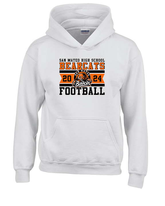 San Mateo HS Football Stamp - Youth Hoodie