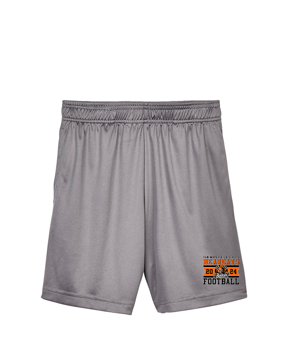 San Mateo HS Football Stamp - Youth Training Shorts