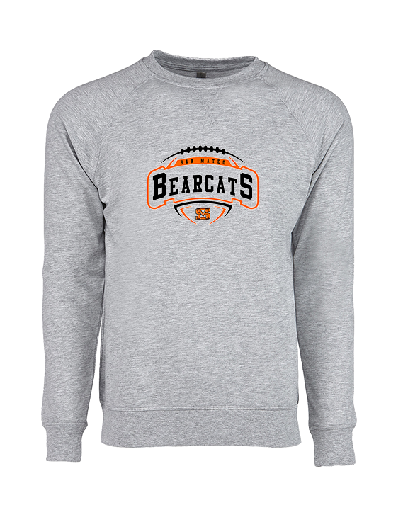 San Mateo HS Football Toss - Crewneck Sweatshirt