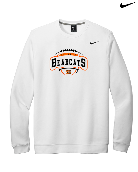 San Mateo HS Football Toss - Mens Nike Crewneck