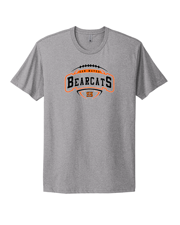 San Mateo HS Football Toss - Mens Select Cotton T-Shirt