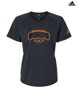 San Mateo HS Football Toss - Womens Adidas Performance Shirt