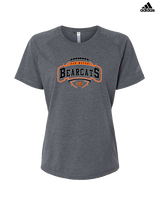 San Mateo HS Football Toss - Womens Adidas Performance Shirt