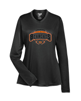 San Mateo HS Football Toss - Womens Performance Longsleeve