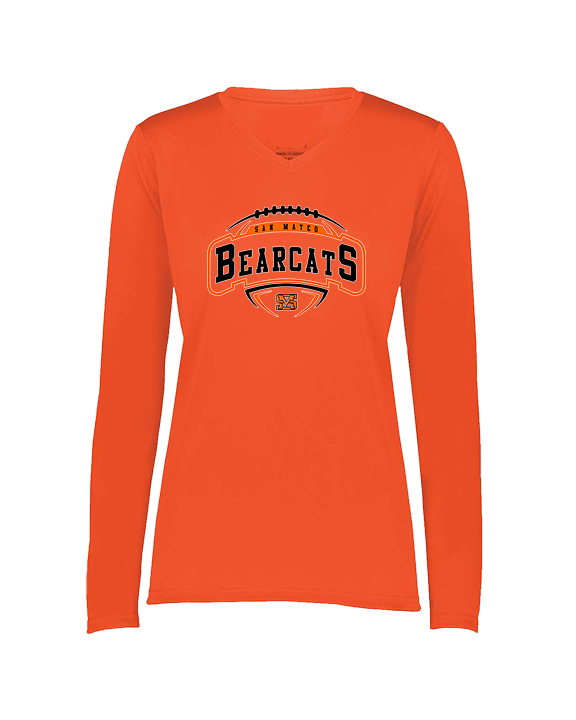 San Mateo HS Football Toss - Womens Performance Longsleeve