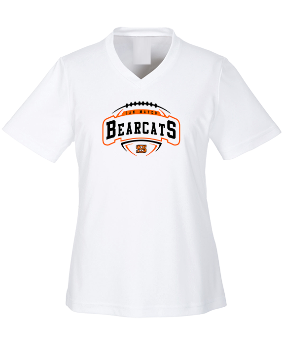 San Mateo HS Football Toss - Womens Performance Shirt