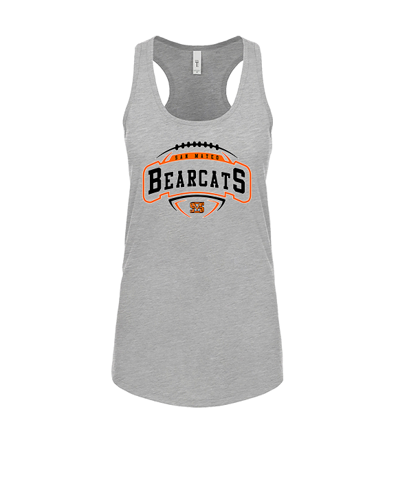 San Mateo HS Football Toss - Womens Tank Top