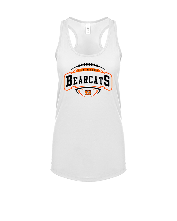 San Mateo HS Football Toss - Womens Tank Top