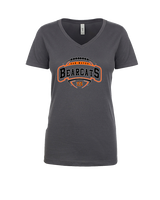 San Mateo HS Football Toss - Womens Vneck