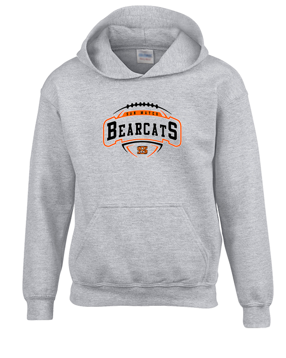 San Mateo HS Football Toss - Youth Hoodie