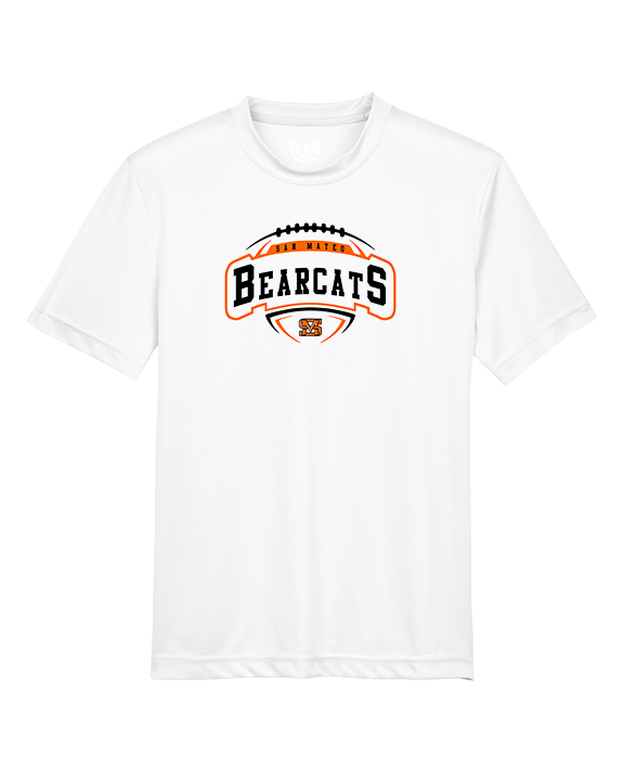 San Mateo HS Football Toss - Youth Performance Shirt