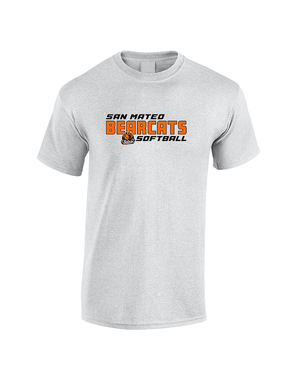 San Mateo HS Softball Bold - Cotton T-Shirt