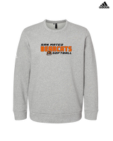 San Mateo HS Softball Bold - Mens Adidas Crewneck