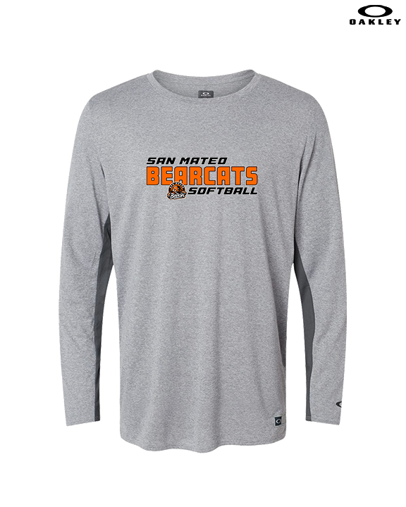 San Mateo HS Softball Bold - Mens Oakley Longsleeve