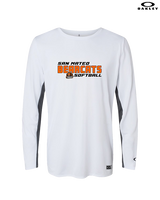 San Mateo HS Softball Bold - Mens Oakley Longsleeve