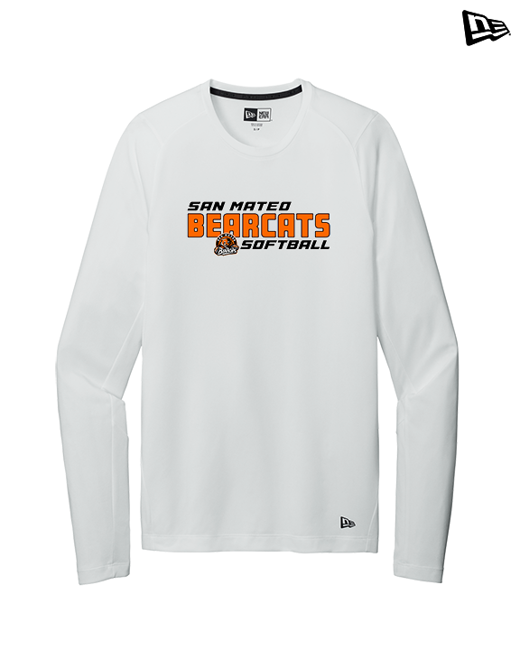 San Mateo HS Softball Bold - New Era Performance Long Sleeve
