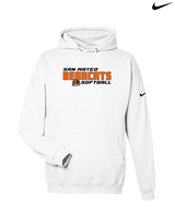San Mateo HS Softball Bold - Nike Club Fleece Hoodie