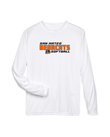 San Mateo HS Softball Bold - Performance Longsleeve